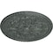 Ekena Millwork Bradford Ceiling Medallion (Fits Canopies up to 6 5/8"), 32 5/8"OD x 2"P, Athenian Green Crackle CM32BRAGC - alternate 3